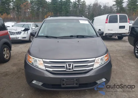 2011 Honda Odyssey Touring/Touring Elite from USA, damaged, VIN 5FNRL5H98BB072762